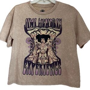 Jimi Hendrix Experience women’s M top official T-shirt Purple Haze psychedelic